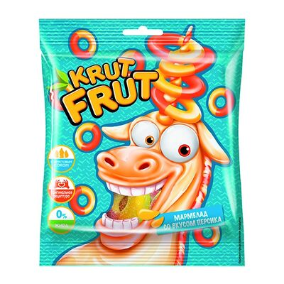 Мармелад Krut Frut жевательный в О, Пончики по цене 60 ₽