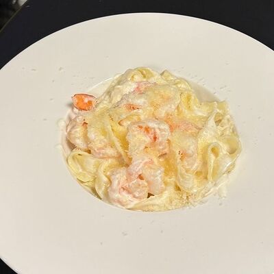 Паста с креветками в Немузей по цене 630 ₽