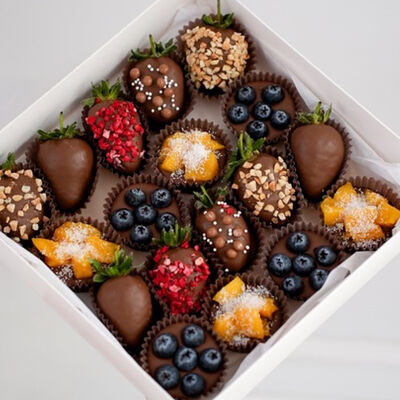 Набор №70 в SOK - клубника в шоколаде по цене 3990 ₽