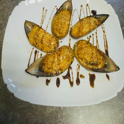 Мидии в ракушках (5 шт.) в Суши Day по цене 599 ₽