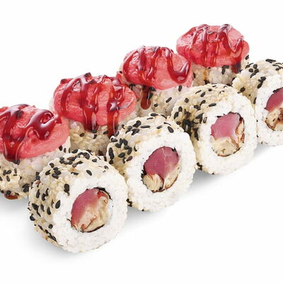 Запеченный Сакура ролл в Rolik по цене 295 ₽