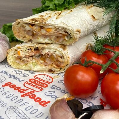 Шаурма с курицей в OK Burger по цене 280 ₽