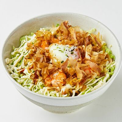 Лапша с беконом и креветками в RA‘MEN по цене 570 ₽