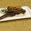 Шашлык из бараньей корейки с картофелем фри в Полная чаша по цене 1160