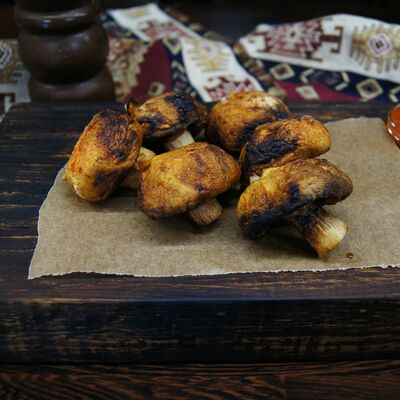 Шампиньоны на углях в FastШашлык и Хинкали по цене 380 ₽