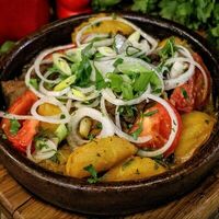 Оджахури с курицей в Мзиани