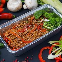 Лапша Вок с овощами в Chudo - Ресторан азиатской кухни
