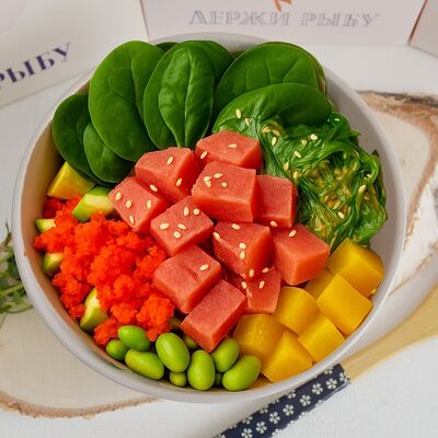 Поке Классик с тунцом в Держи рыбу по цене 850 ₽