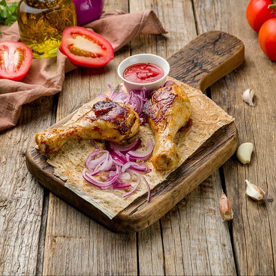 Куриная голень в С пылу с жару по цене 476 ₽