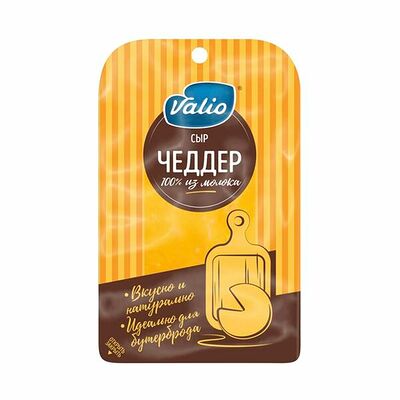 Сыр Чеддер 48% Valio Валио Бзмж в Азбука Вкуса Экспресс Меню по цене 187 ₽