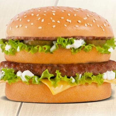 Даблбургер в Паб Кебаб по цене 355 ₽