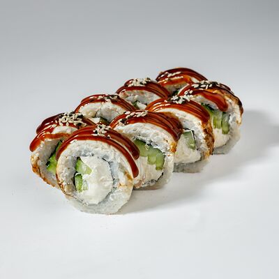 Филадельфия с угрем в Kosta пицца по цене 875 ₽