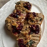 Куриный паштет с брусникой и фундуком в ЗоЗо