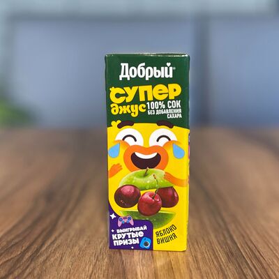 Добрый Супер Джус Яблоко-вишня в RED FOOD по цене 110 ₽