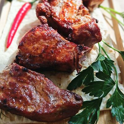 Шашлык из свиной шеи в Дачные сезоны по цене 670 ₽