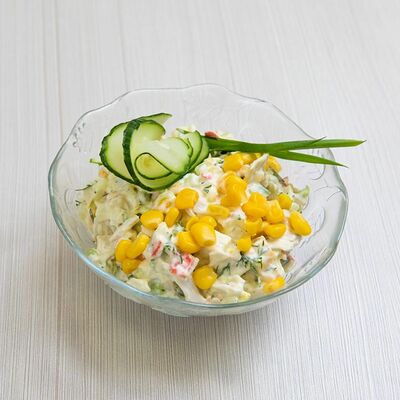 Салат Крабовый в Смак по цене 150 ₽