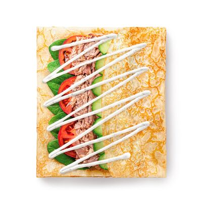 Тунец со свежими овощами в БлинБери по цене 249