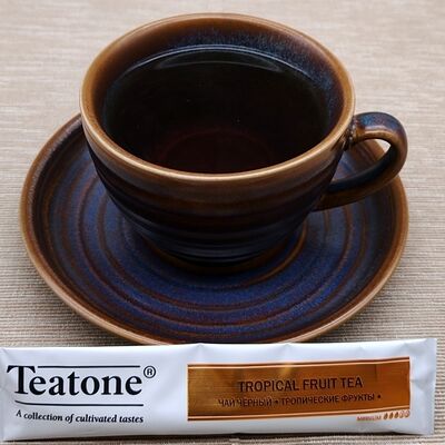 Чай черный с тропическими фруктами в Кафе-пекарня Susser по цене 100 ₽