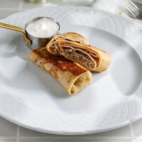 Блины с мясом в Кукумбер