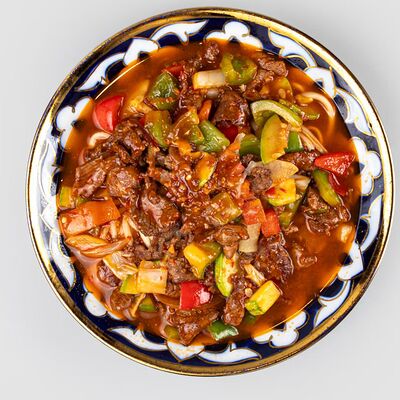 Гуйру лагман с курицей S в УЗБЕЧКА N1 по цене 2986 ₸