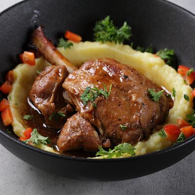 Свиной рябчик с картофельным пюре в Сварня по цене 1190 ₽