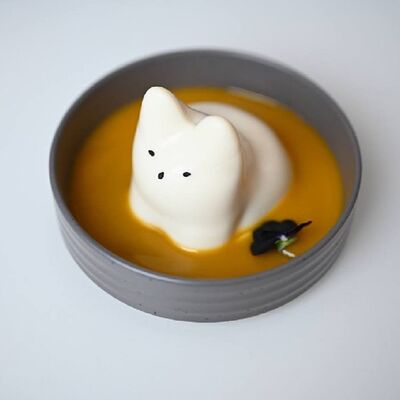 Панакотик с соусом манго-маракуйя в Bucho по цене 400 ₽