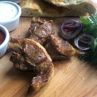 Шашлык из баранины в Деревяшка