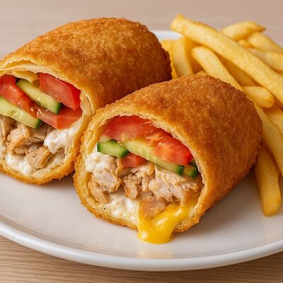 Шаурма в клярев Уголок Вкуса шаурма в кляре по цене 415 ₽