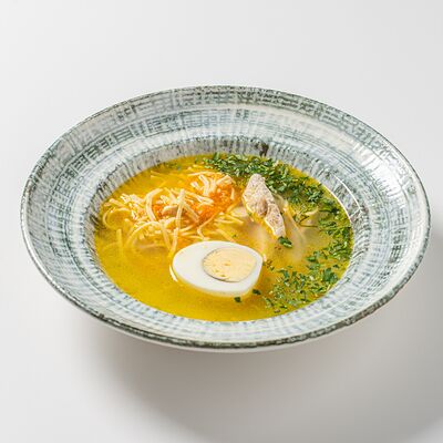 Лапша куриная в Миндаль по цене 444 ₽