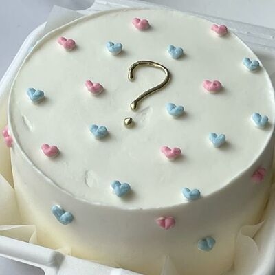 Торт на «гендер пати?» в Mosdesserts по цене 4800 ₽