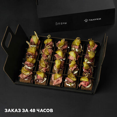 Сет канапе с ростбифом в Ёрш по цене 2300