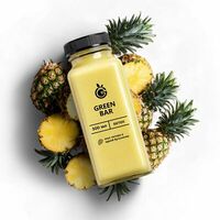 Свежевыжатый ананасовый сок в GreenBar