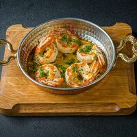 Креветки лангустино в Florentini City Café