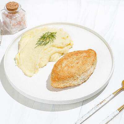 Котлета домашняя с картофельным пюре в Магбургер & Братья Караваевы по цене 239