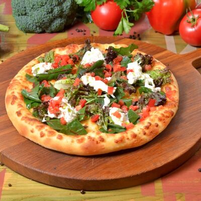 Хачапури со страчателлой и томатами в АйДаБаран по цене 920 ₽