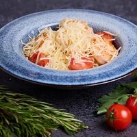 Спагетти с креветкамив Rozanna