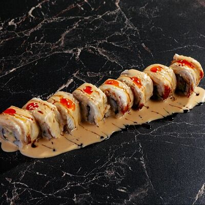 Угорь и креветка темпура в Gills по цене 1110 ₽