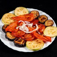 Овощи гриль в Узбекская кухня