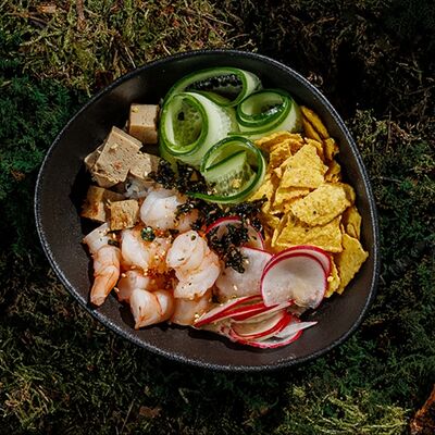 Поке с креветкой в Эхо по цене 720 ₽