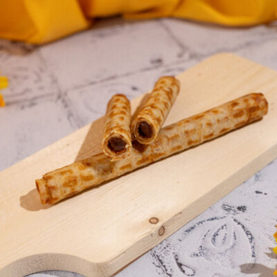 Вафельная трубочка со сгущенкой в Пекарня Буханка по цене 139 ₽