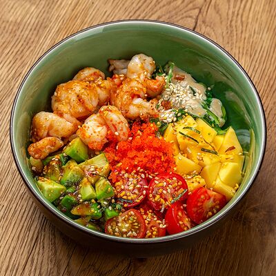 Поке с креветкой в Sia bar по цене 910 ₽