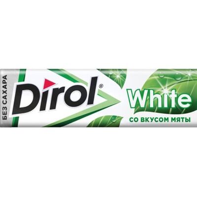 Жевательная резинка Dirol White Мята в КофеНямия по цене 135 ₽