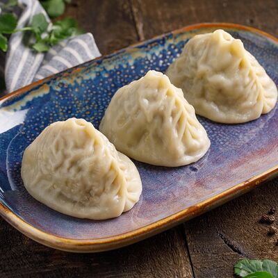 Манты с мясом ягненка в Баклажан в ТЦ 