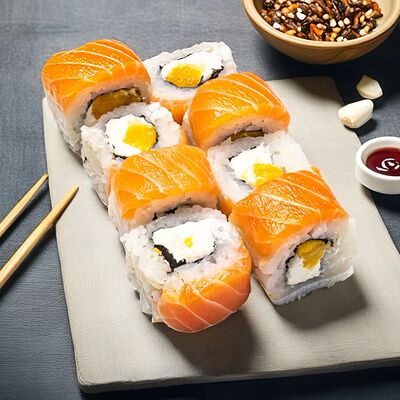 Филадельфия Апельсин в Про 100 суши по цене 950 ₽