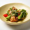 Салат с говядиной, томатами и маринованным баклажаномв Grand Кафе Натахтари по цене 1150