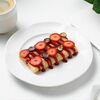 Блинчики с крем-чизом и малиновым кулив Eclair по цене 475