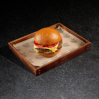 Чизбургер с мраморной говядиной в Frank by Баста по цене 690 ₽