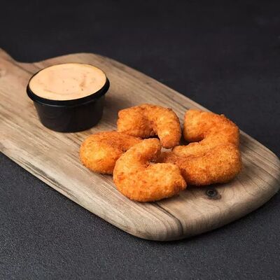 Креветки в панировке в DARK SIDE шаурма & гриль по цене 550 ₽