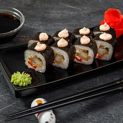 Ролл фирменный Фьюжн в Sushi Pizza Top по цене 569 ₽