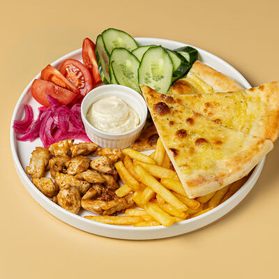 Гирос открытый в Журавль в небе Халяль по цене 650 ₽